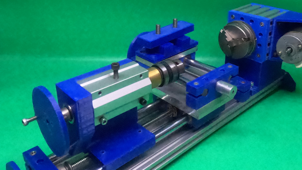 Homemade Tailstock Lathe Spindle Chuck DIY 3D Printer