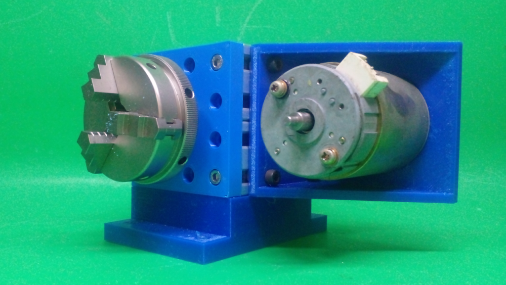 Homemade Lathe Spindle Chuck Headstock DIY 3D Printer CNC Project