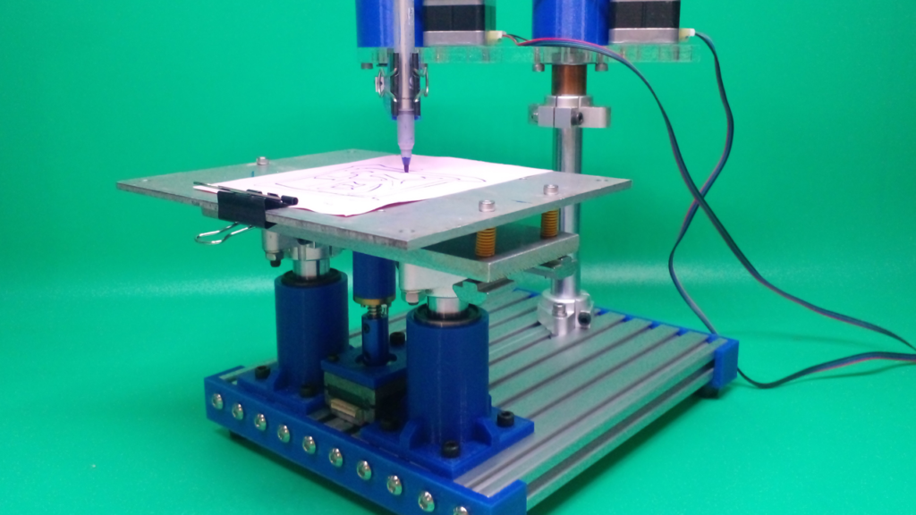 Homemade Z Axis Slide DIY Scara Robot Arm Plotter Draw 3D Printer H