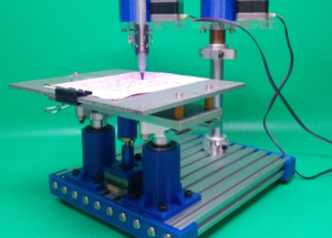 Homemade Z Axis Slide DIY Scara Robot Arm Plotter Draw 3D Printer