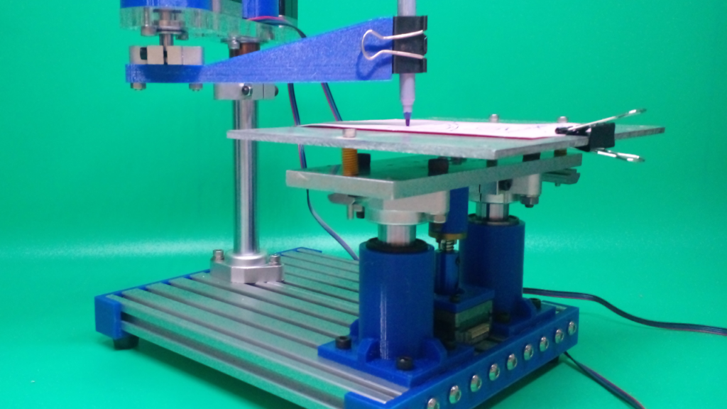 Homemade Z Axis Slide DIY Scara Robot Arm Plotter Draw 3D Printer L