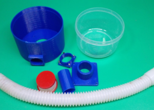 Homemade Cyclone Dust Separator Collector DIY Vacuum Cleaner 3D Printer M