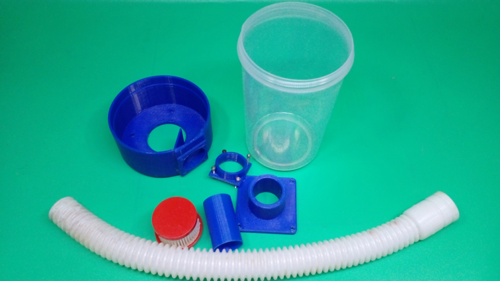 Homemade Cyclone Dust Separator Collector DIY Vacuum Cleaner 3D Printer S
