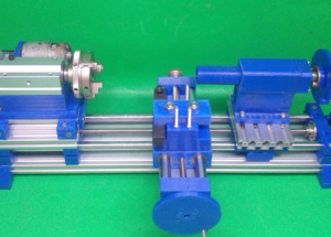 Homemade Y Slide Base DIY Cheap Mini Lathe 3D Printer CNC Project