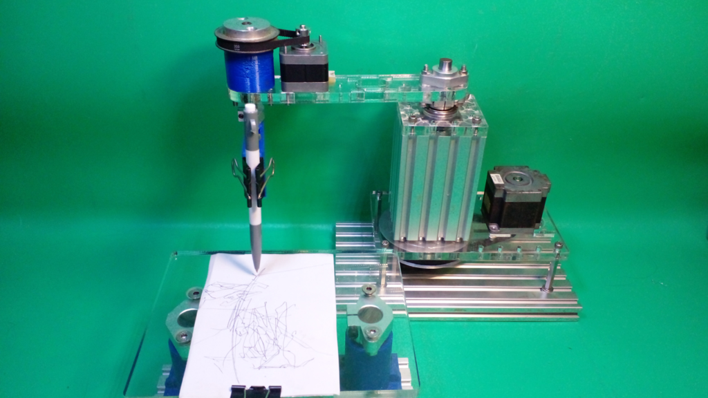 Homemade Scara DIY Robot Arm Robotic Acrylic 3D Printer CNC