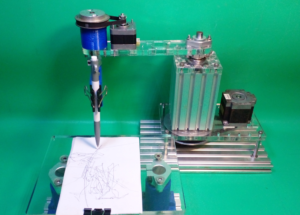 Homemade Scara DIY Robot Arm Robotic Acrylic 3D Printer CNC