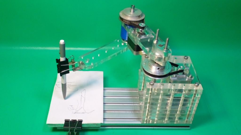 DIY Scara Homemade Robot Arm Robotic Acrylic 3D Printer CNC