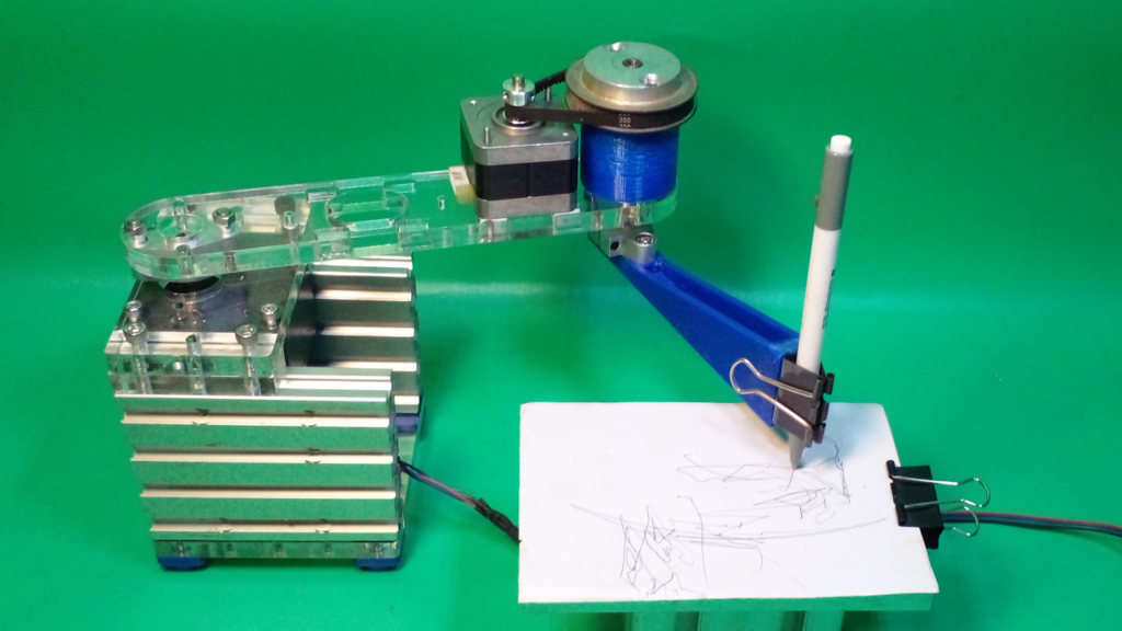 Homemade DIY Scara Robot Arm Robotic Acrylic 3D Printer 1