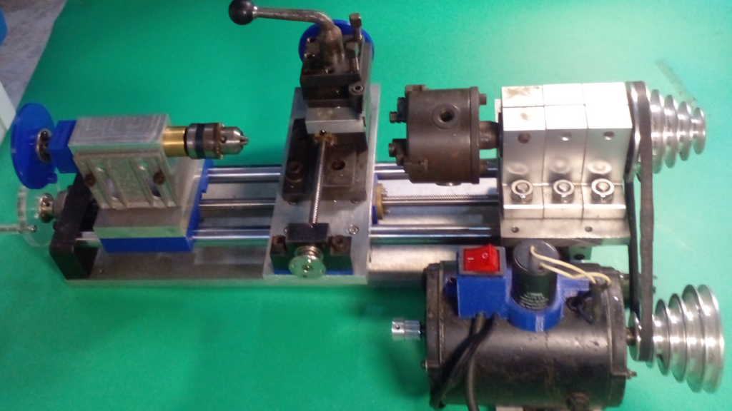 Homemade Lathe DIY Wood Cheap Mini Lathe CNC Spindle