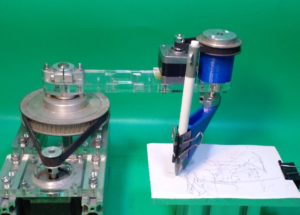 Homemade DIY Scara Robot Arm Robotic Acrylic 3D Printer