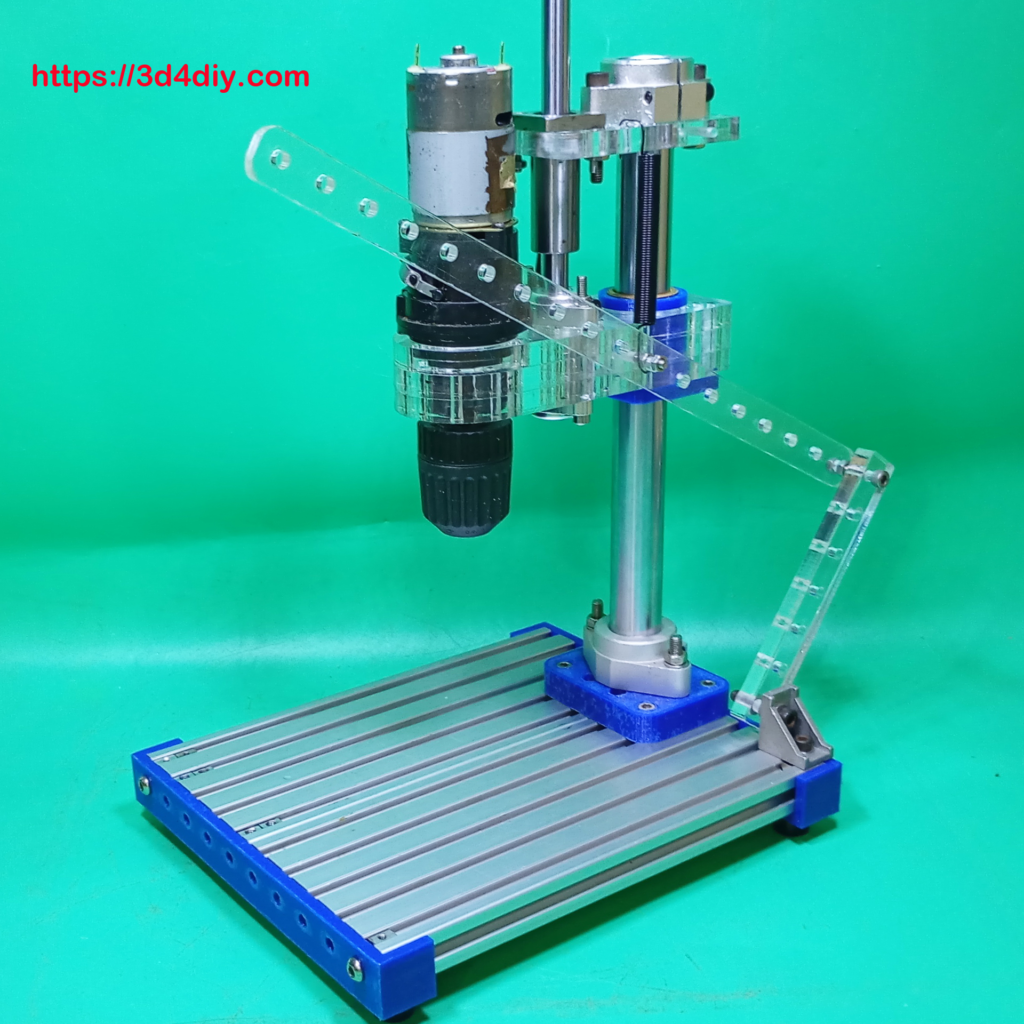 Homemade Drill Press Table DIY Precision Drill Press Machine