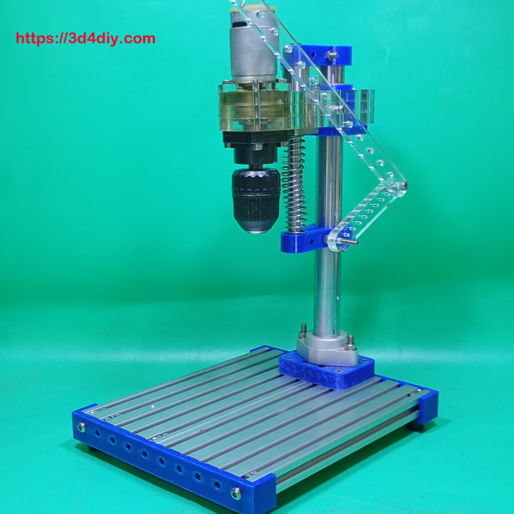 DIY Drill Press Table Precision Drill Press 3D Printer Homemade